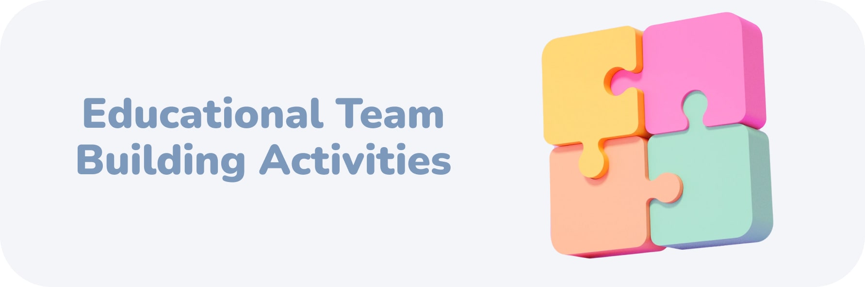 Educational Team Building Activities