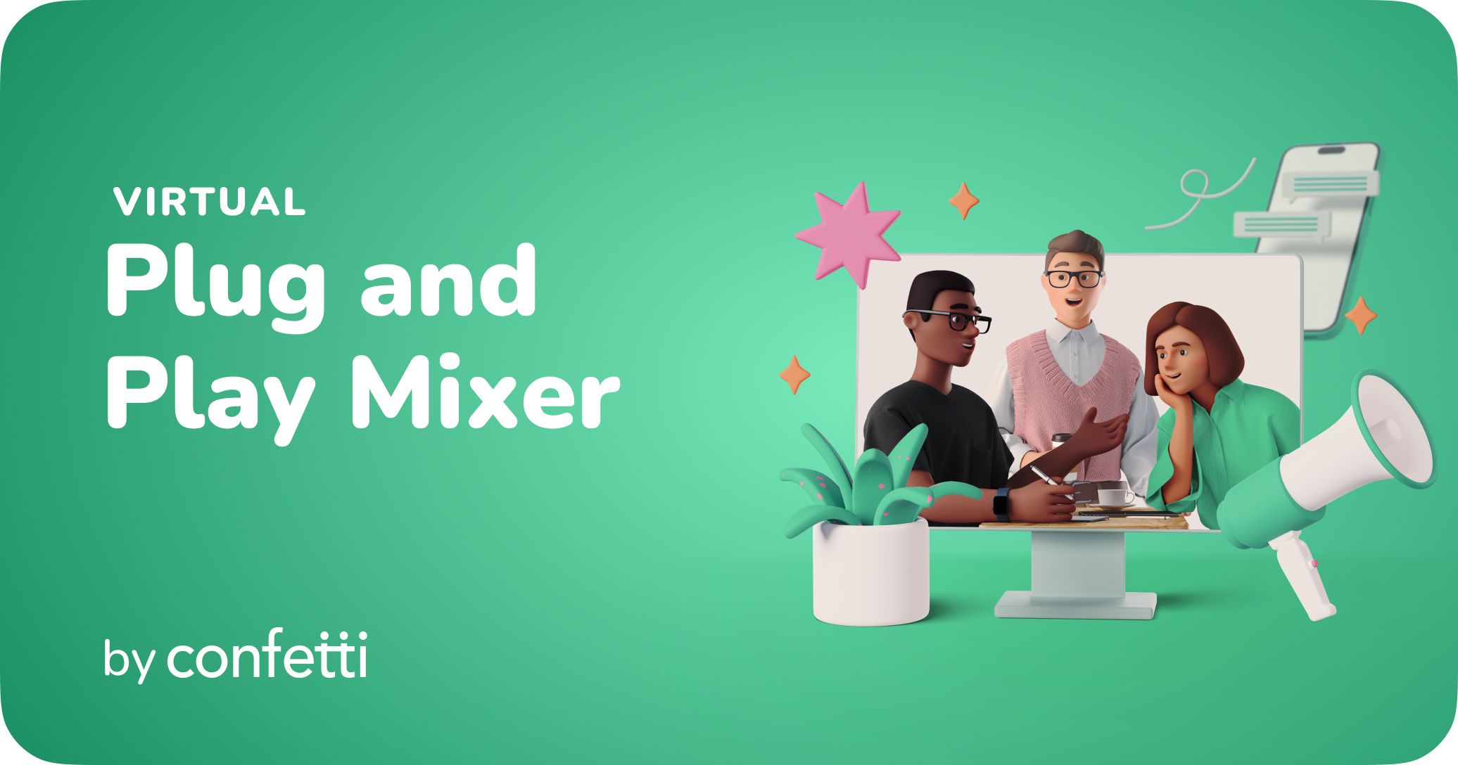 Virtual Plug and Play Mixer by Confetti