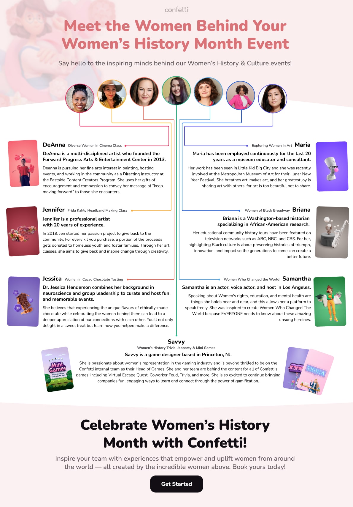 Meet the Women Behind Your Women’s History Month Event