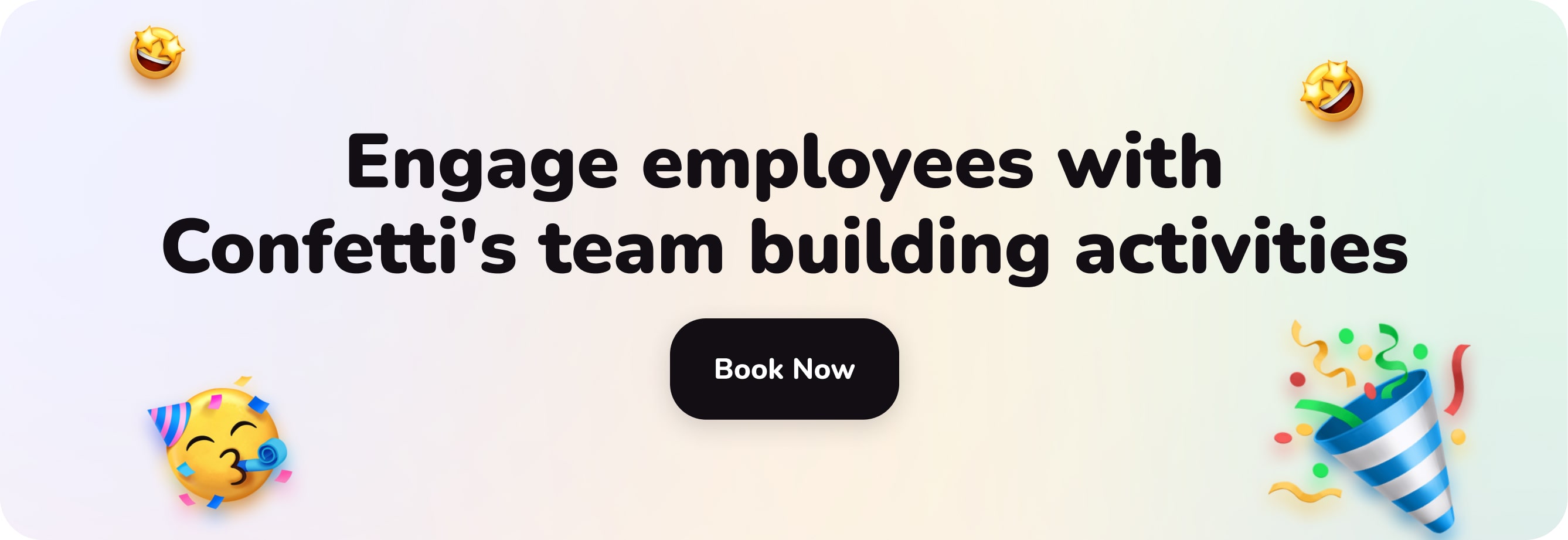 Engage employees with Confetti's team building activities