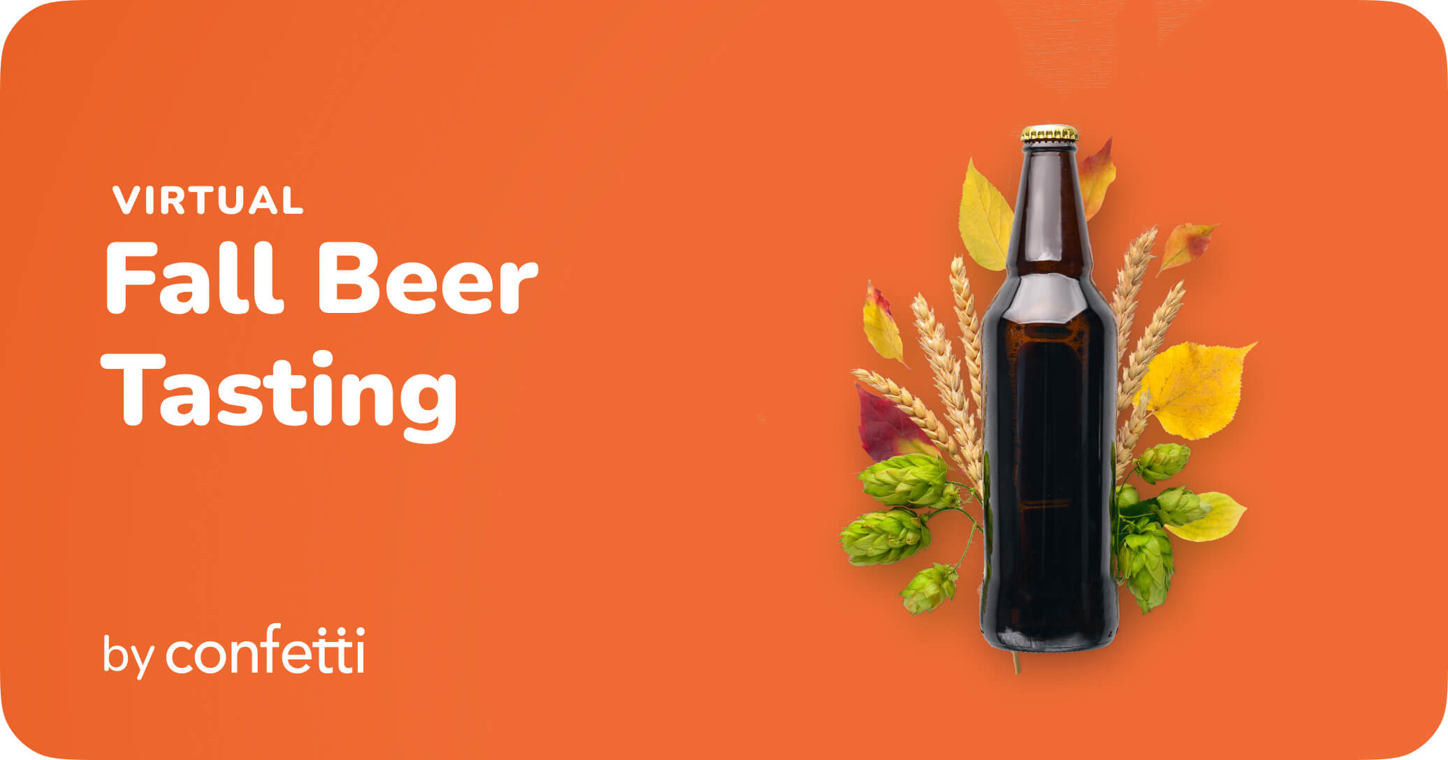 Fall Activities for Work: Virtual Fall Beer Tasting by Confetti