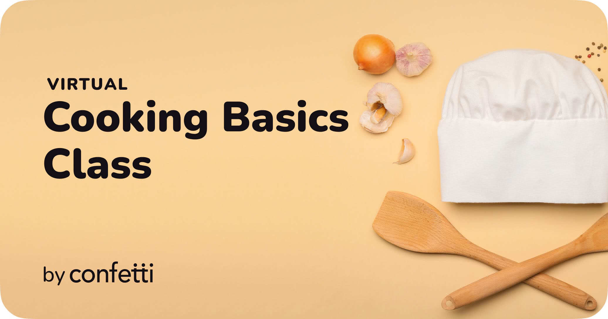 Team Building Cooking Class: Virtual Cooking Basics Class by Confetti