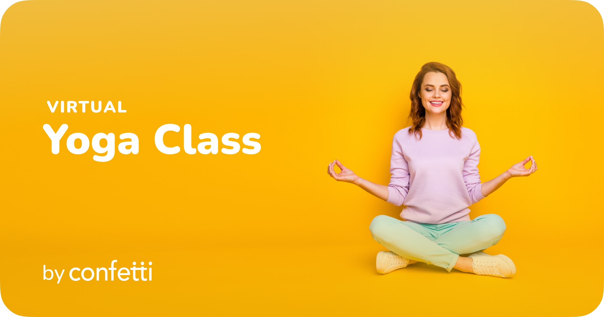 Virtual Yoga Class by Confetti