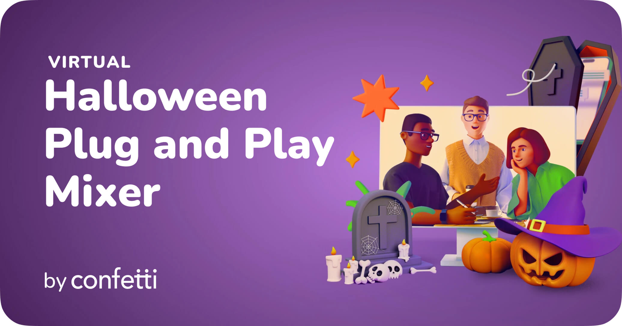 Halloween Plug and Play Mixer by Confetti